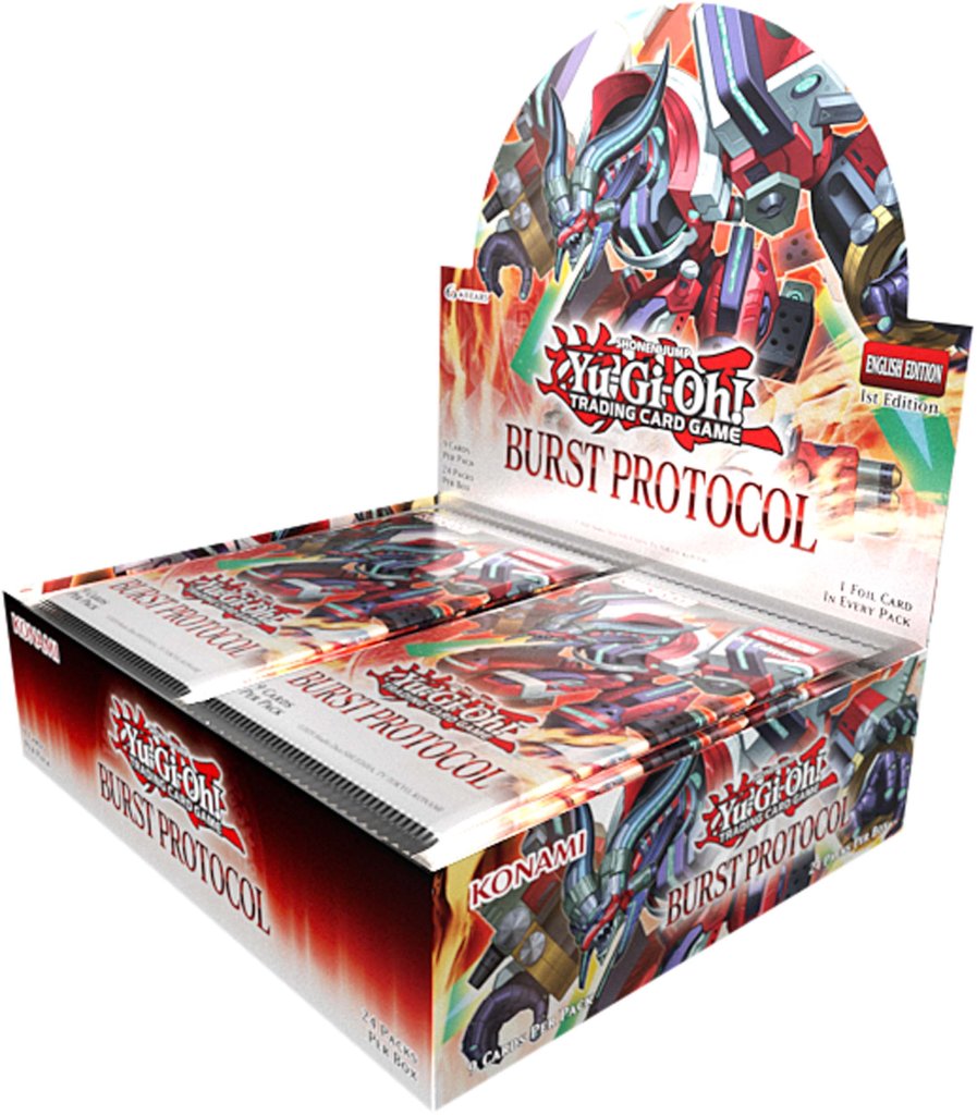 YuGiOh! TCG Burst Protocol - 9 x Card Booster  Blink Gift Station