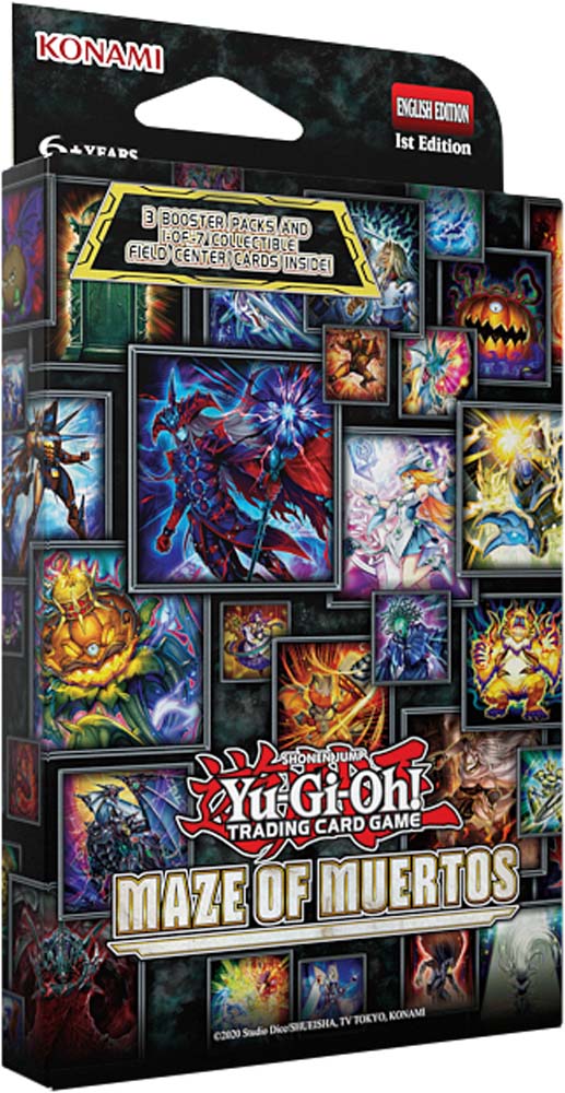 Yu-Gi-Oh! TCG Maze Of Muertos - 7 x Card 3 Pack Tuckbox Preorder Blink Gift Station Yu-Gi-Oh! TCG Maze Of Muertos - 7 x Card 3 Pack Tuckbox Preorder Blink Gift Station