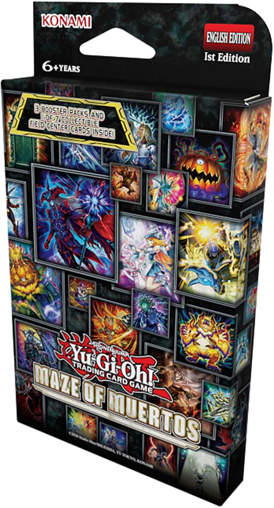 Yu-Gi-Oh! TCG Maze Of Muertos - 7 x Card 3 Pack Tuckbox Preorder Blink Gift Station Yu-Gi-Oh! TCG Maze Of Muertos - 7 x Card 3 Pack Tuckbox Preorder Blink Gift Station