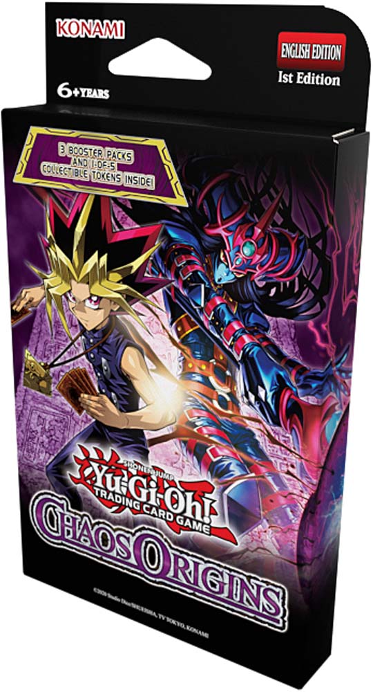 Yu-Gi-Oh! TCG: Chaos Origins 3-Booster Tuck Box Preorder – Blink