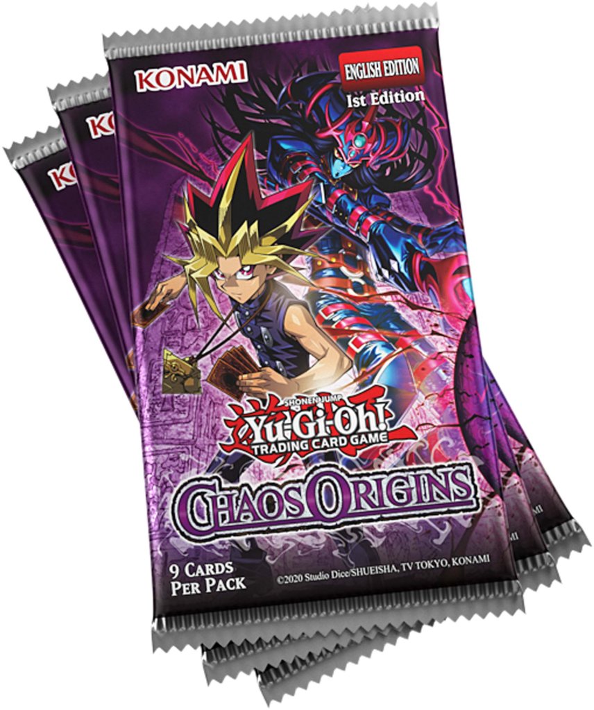 Yu-Gi-Oh! TCG: Chaos Origins 3-Booster Tuck Box Preorder – Blink