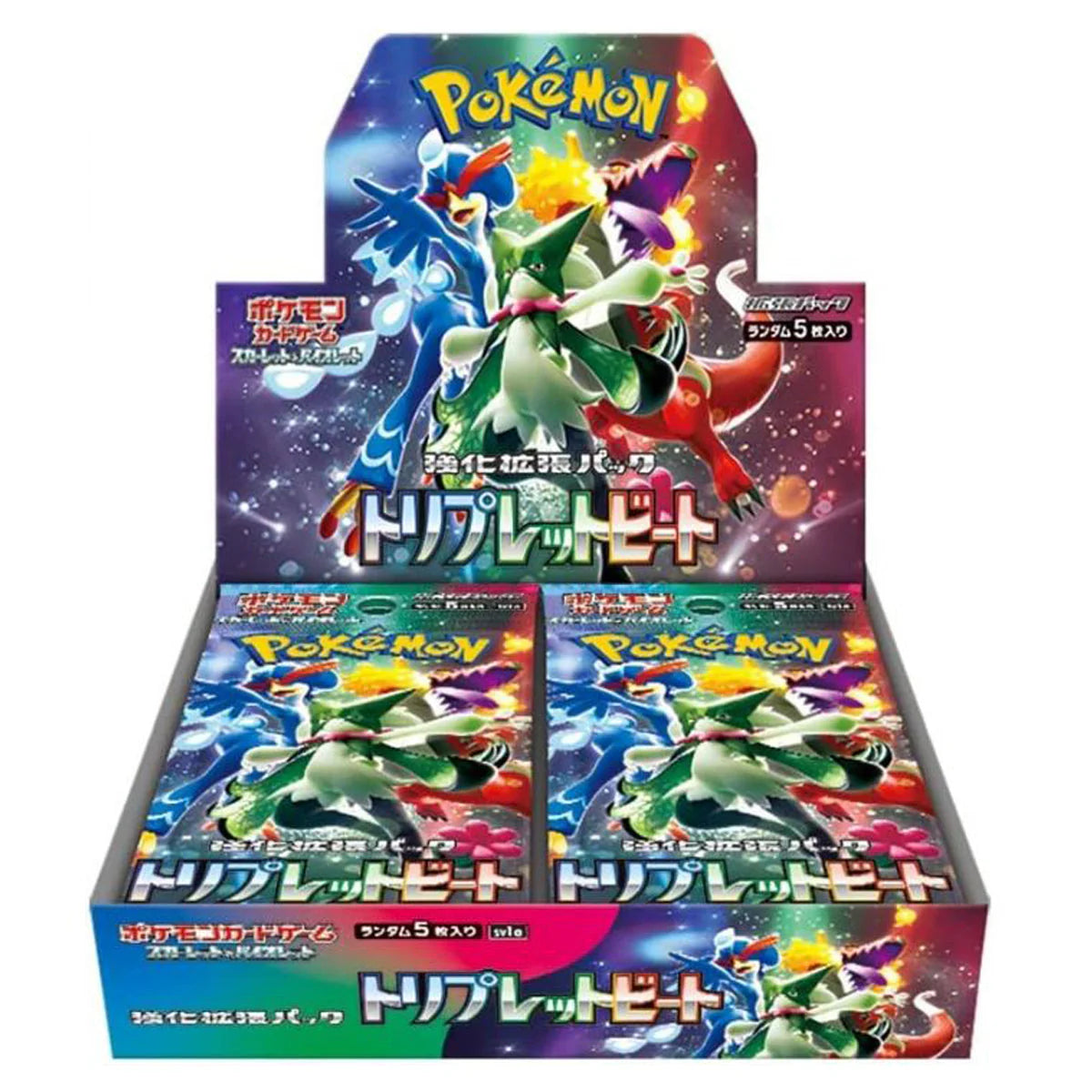 sv2 booster box POKEMON TCG SV2 TRIPLE BEAT BOOSTER BOX JAPANESE – Blink Gift Station