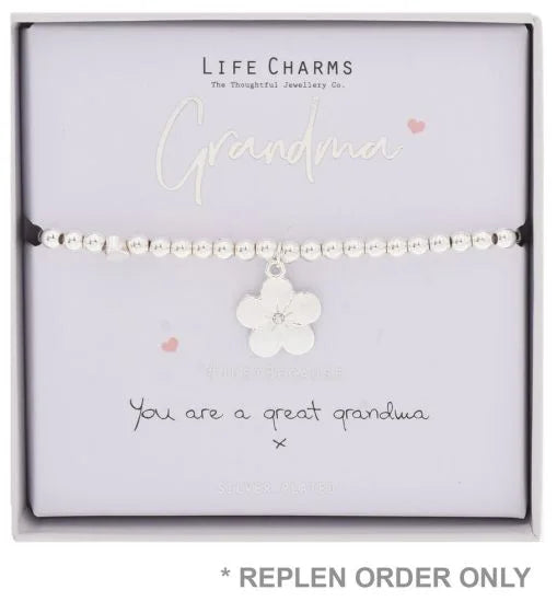 Life Charms Bracelet (Silver)