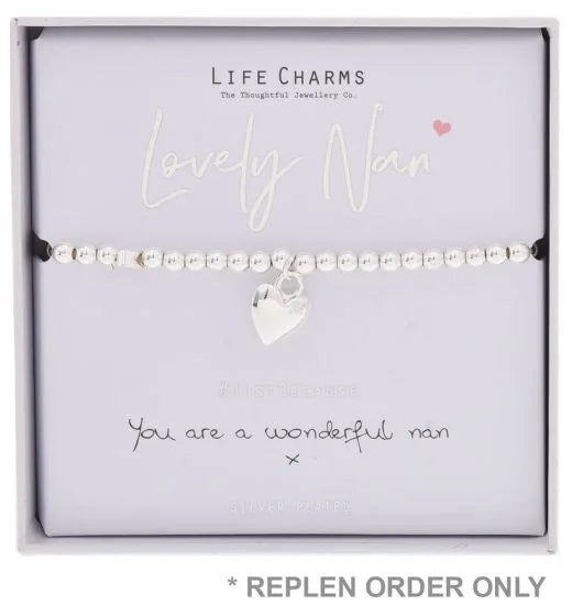 Life Charms Bracelet (Silver)