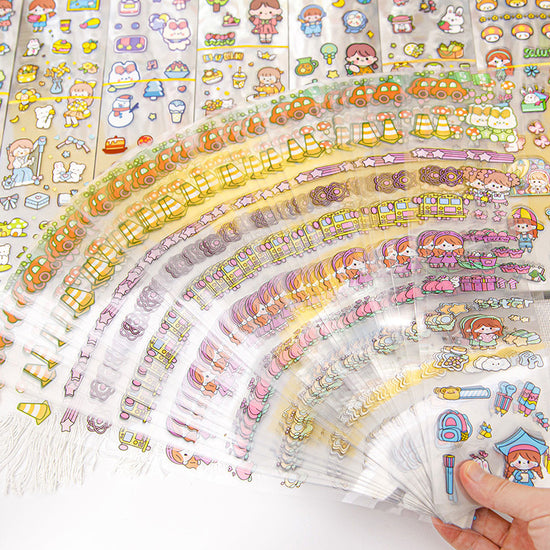 Cute Girls Sticker 20pcs Set (1000 sheets)