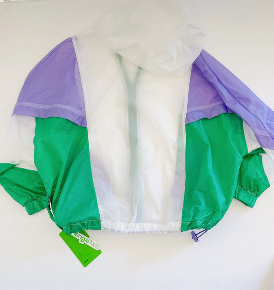 Sun Protection Jacket Purple & White