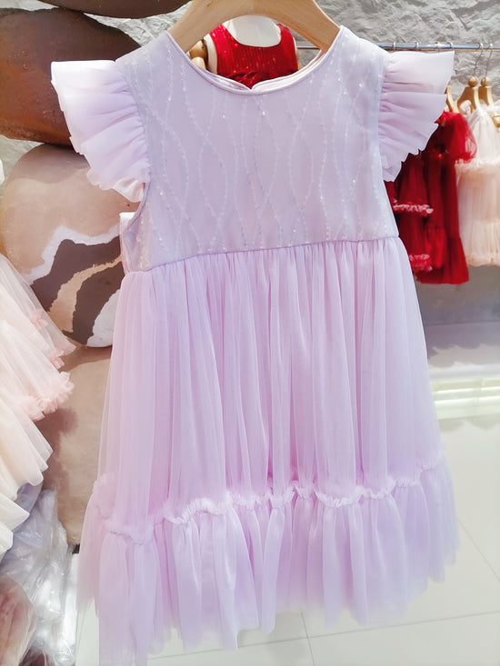 Girls Fairy Princess Dress With Big Bow