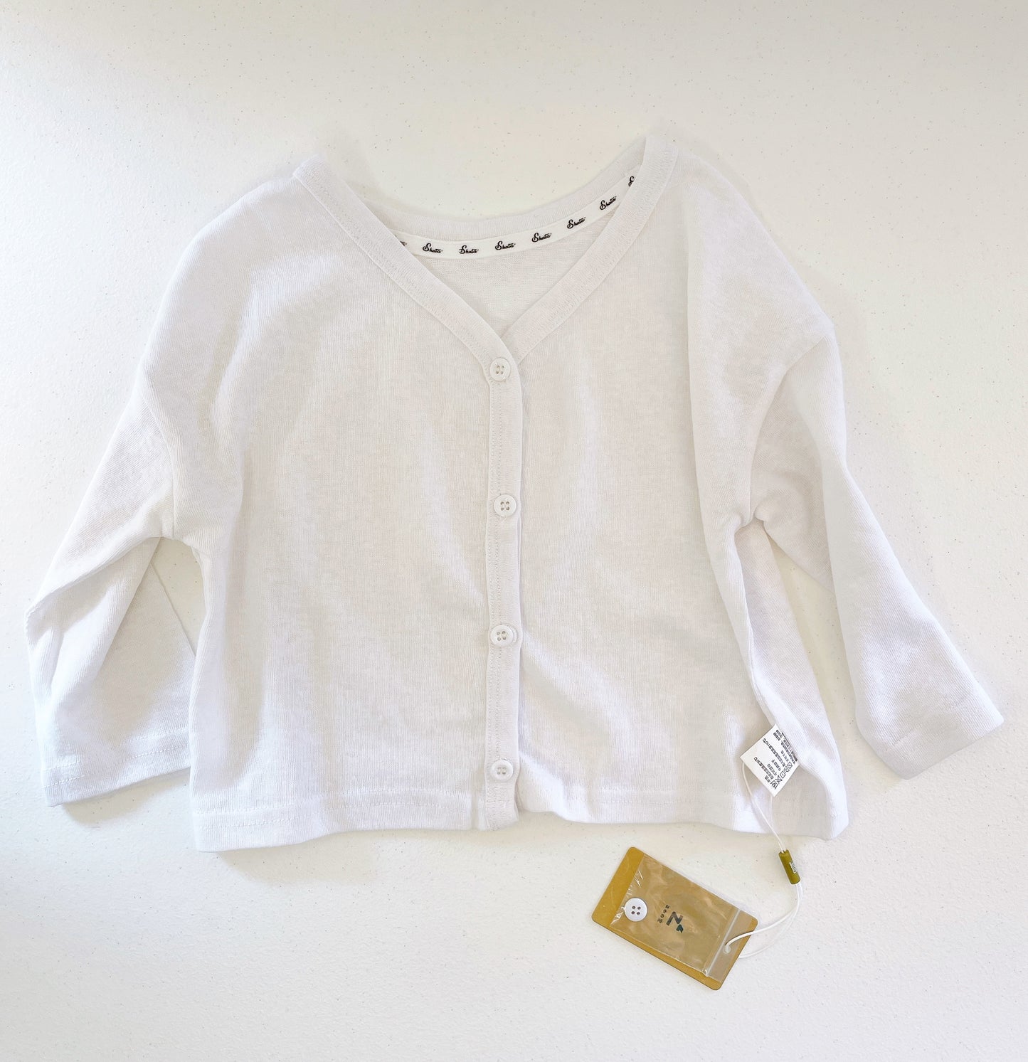 Girls Sun Protection Crew Neck Cardigan