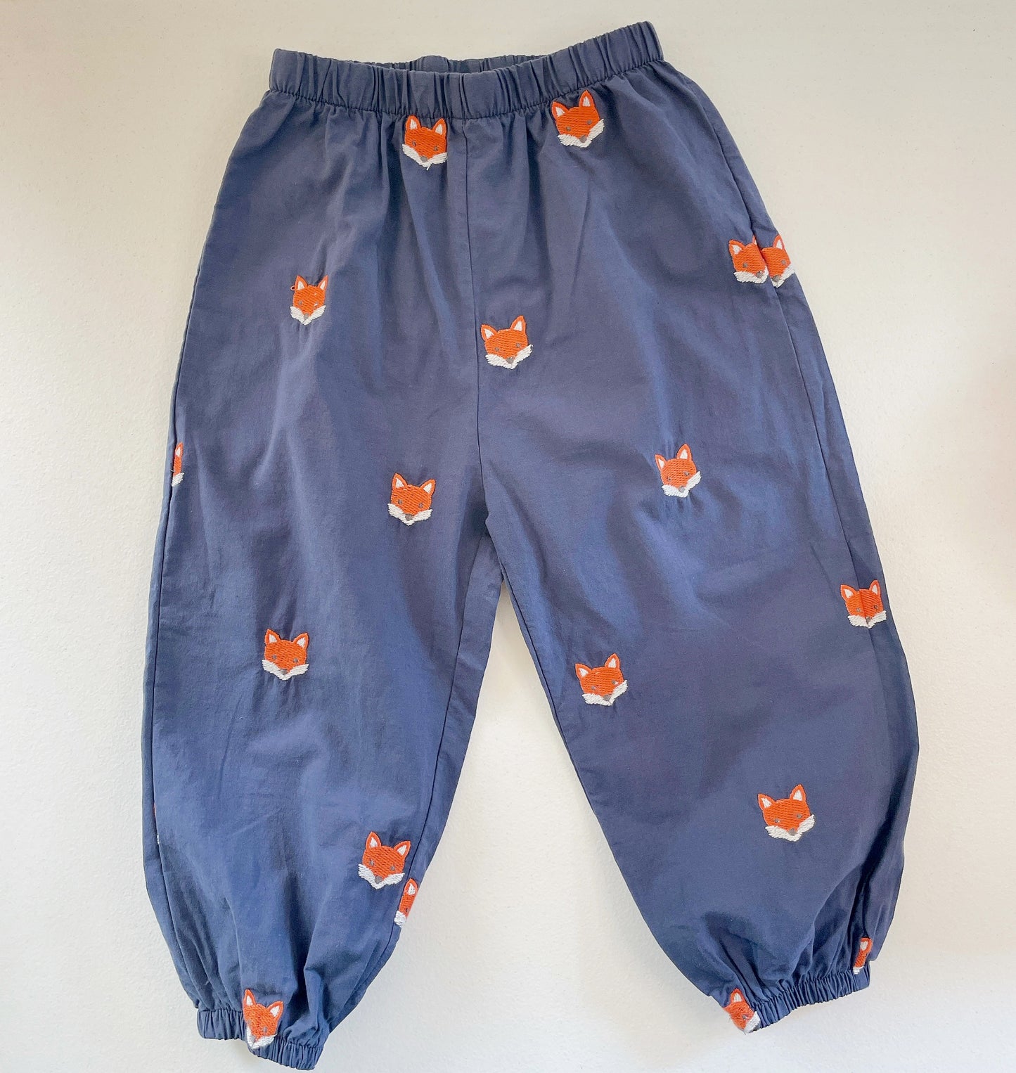 kids Summer 3D Fox Print Pants