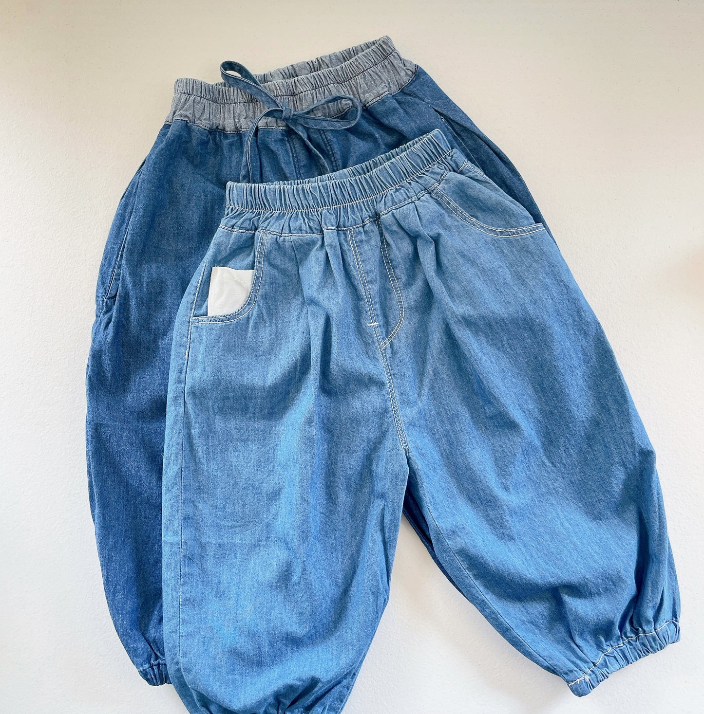 Kids Summer Cotton and Linen Pants