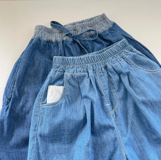 Kids Summer Cotton and Linen Pants