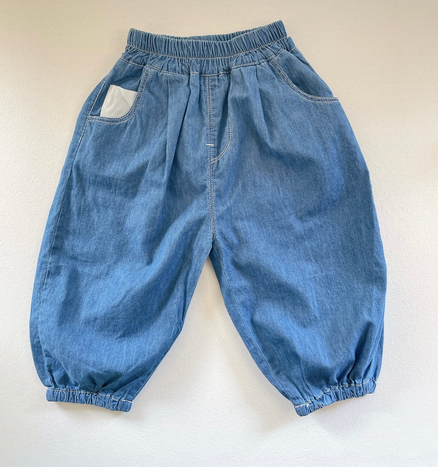 Kids Summer Cotton and Linen Pants