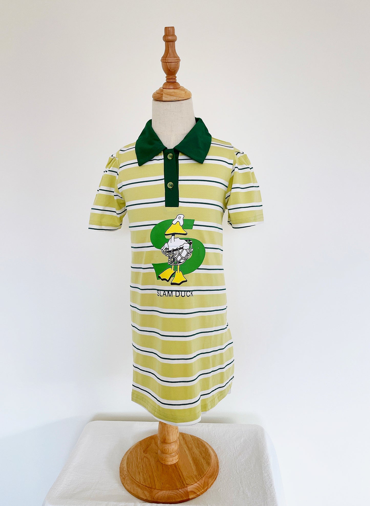 Girls Lam Duck Polo Dress