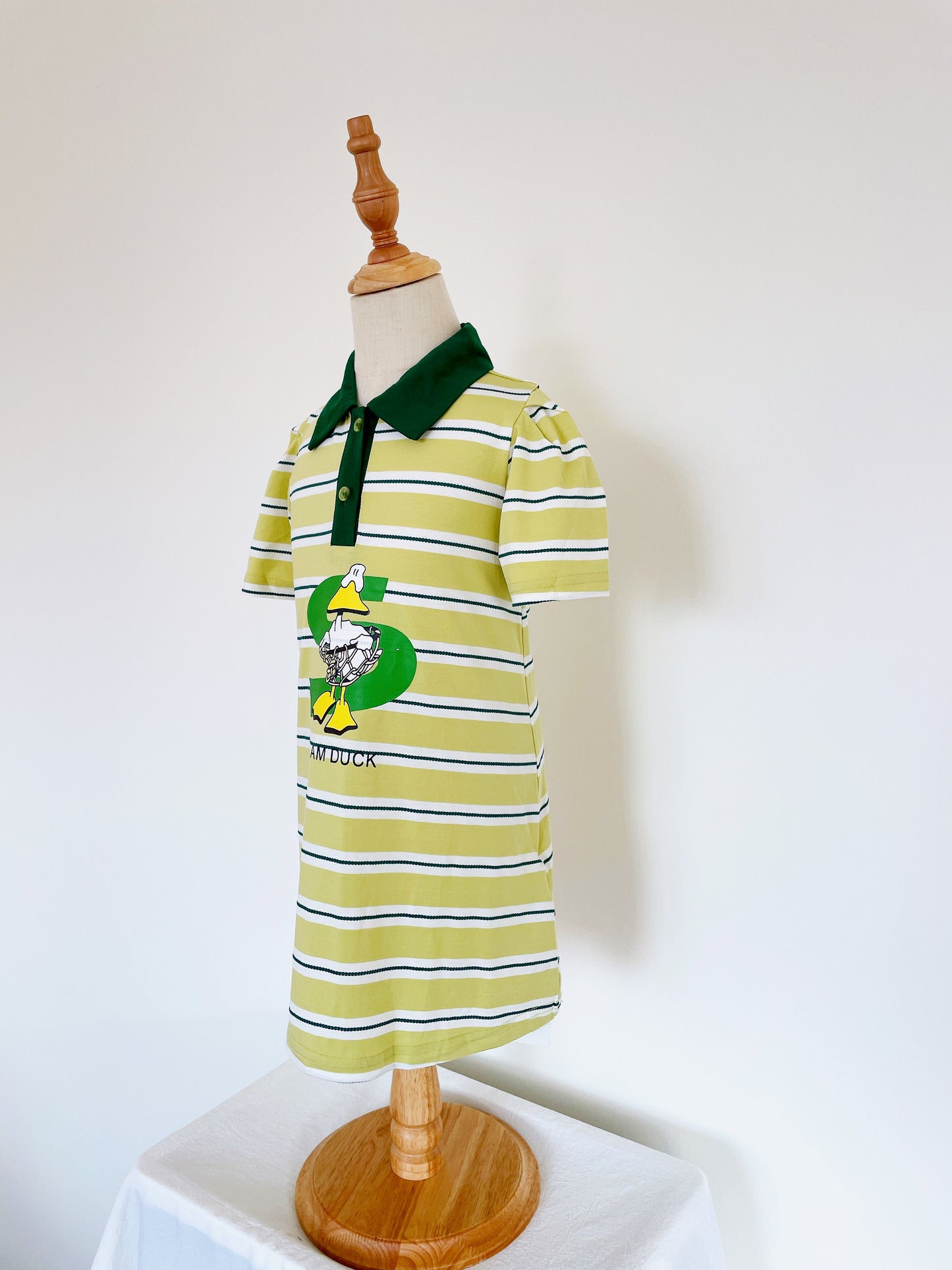 Girls Lam Duck Polo Dress