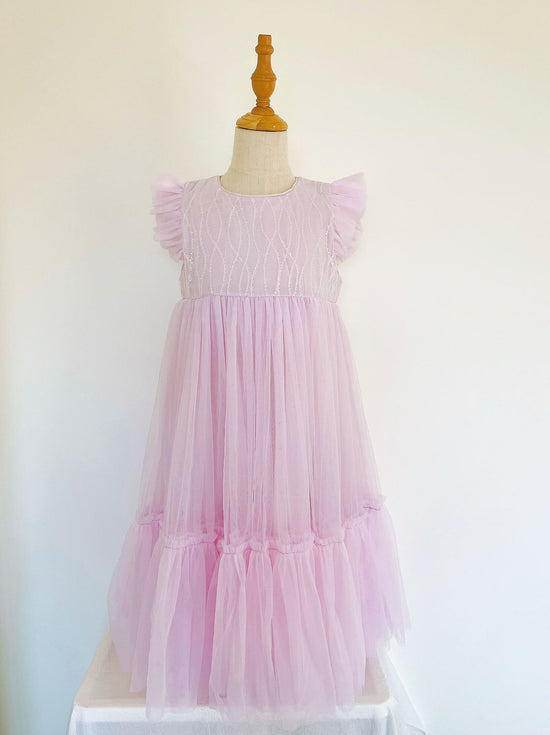 Girls Fairy Princess Dress With Big Bow