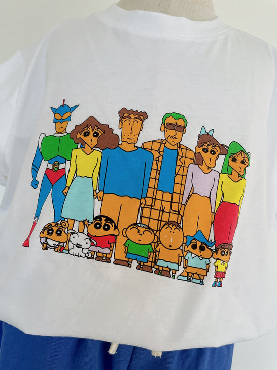 Boys’ Crayon Shin-chan Family Short Sleeve T-Shirt