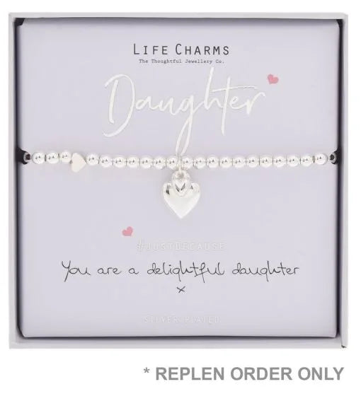 Life Charms Bracelet (Silver)