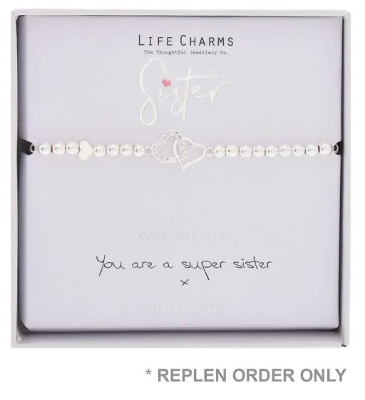 Life Charms Bracelet (Silver)