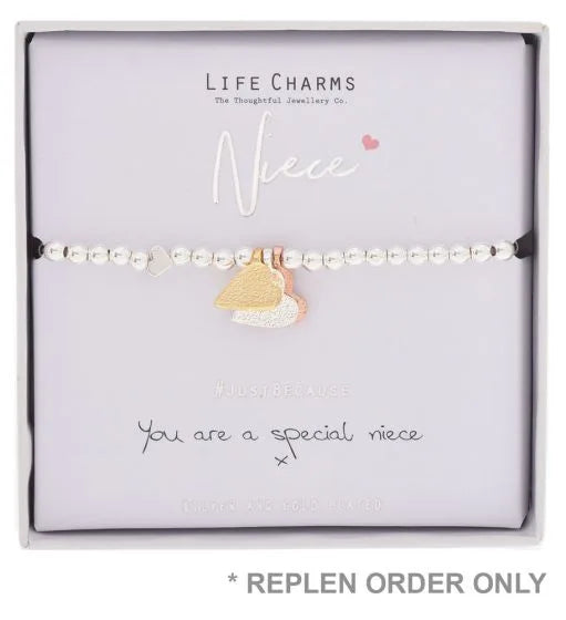 Life Charms Bracelet (Silver)