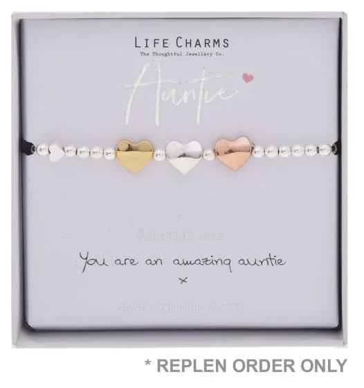 Life Charms Bracelet (Silver)