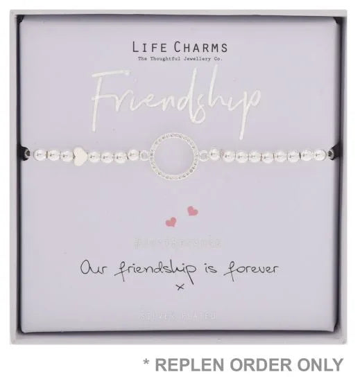 Life Charms Bracelet (Silver)