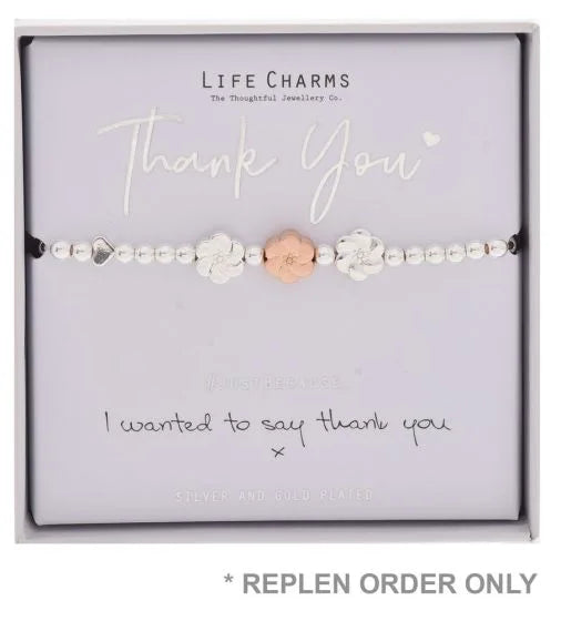 Life Charms Bracelet (Silver)