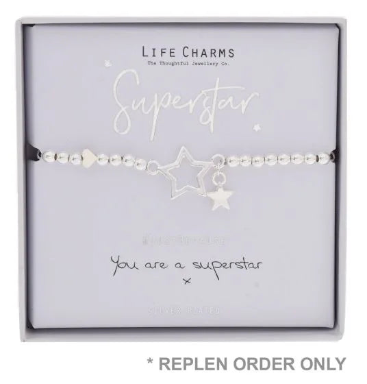 Life Charms Bracelet (Silver)