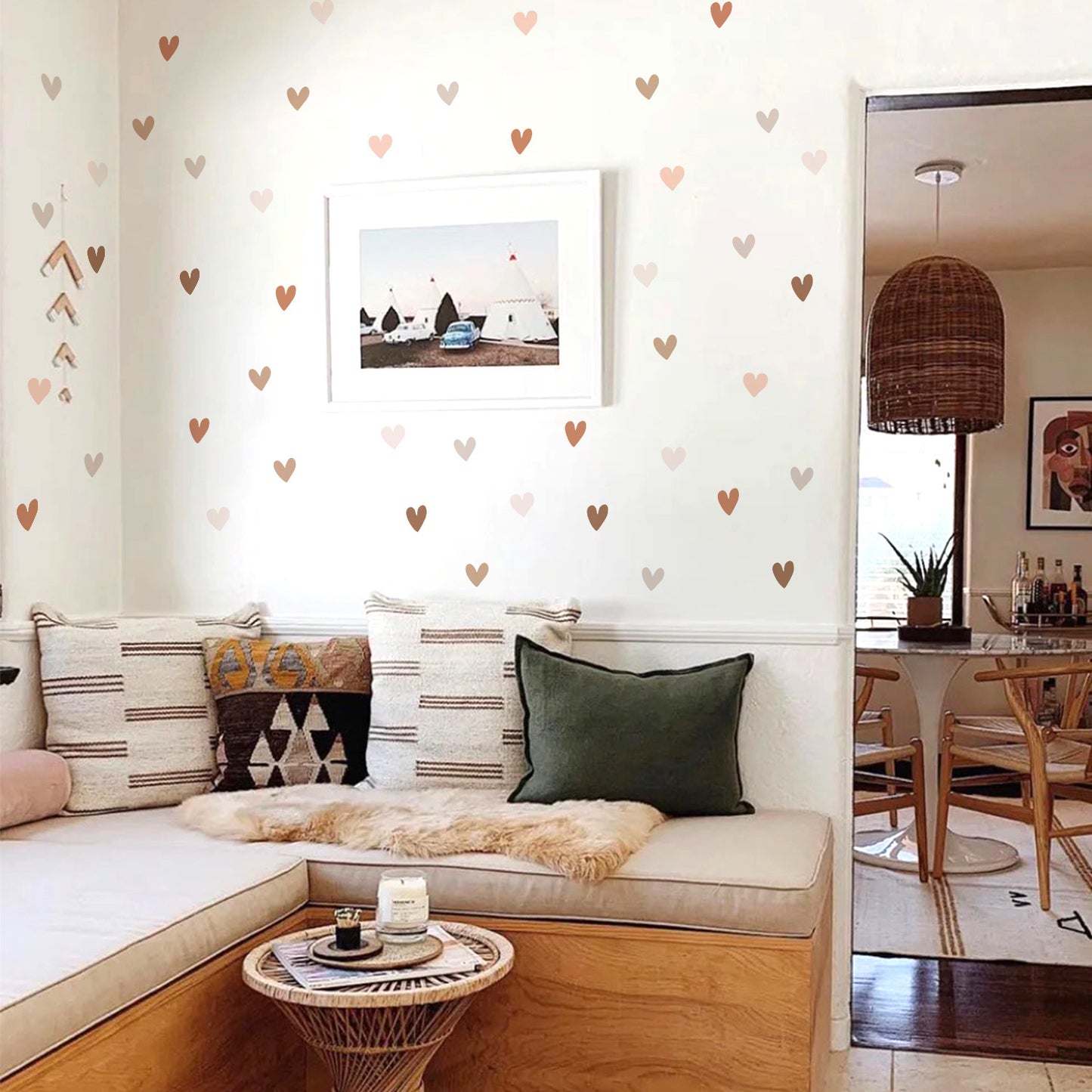 Removable Wall Stickers- Hearts