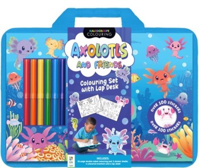 Axolotls and More Activity Book Lap Desk