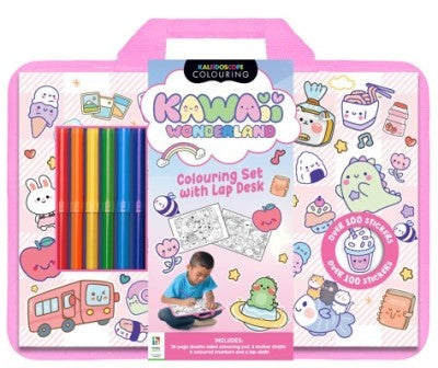 Kawaii Wonderland Activity Book Lap Desk