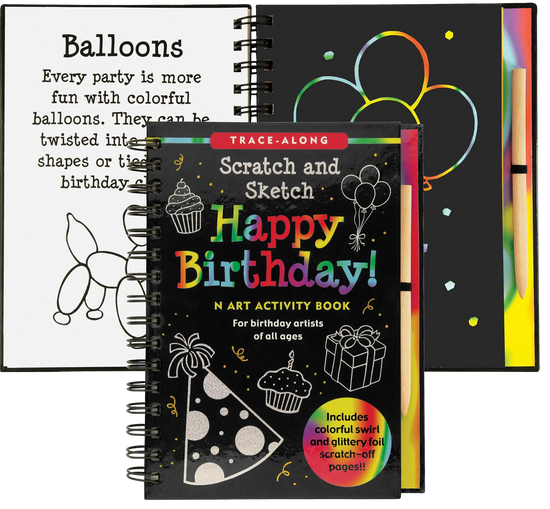 Scratch and Sketch - Happy Birthday!