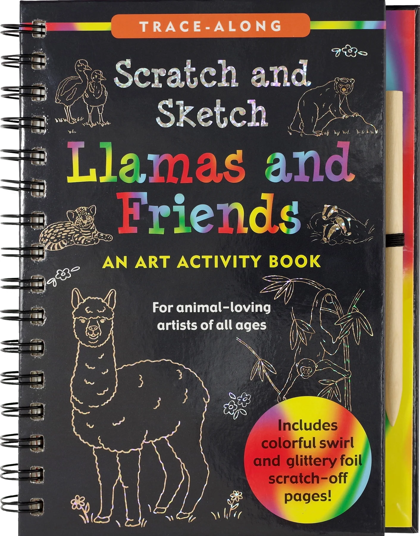 Scratch and Sketch - Llamas and Friends