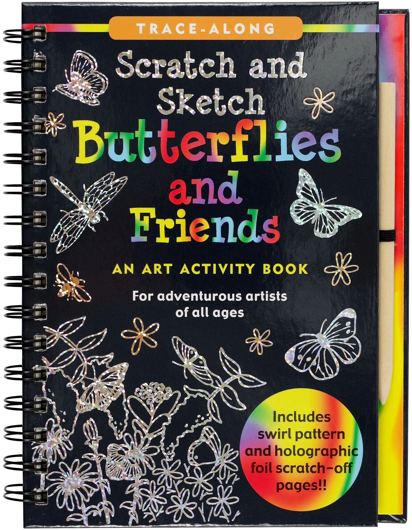 Scratch and Sketch - Butterflies and Friends