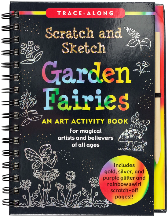 Scratch and Sketch - Garden Fairies