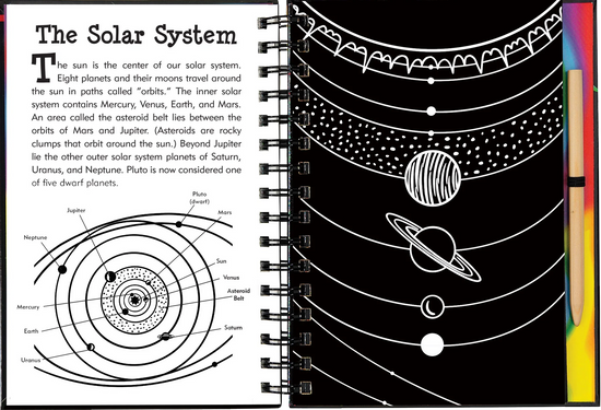 Scratch and Sketch - Solar System