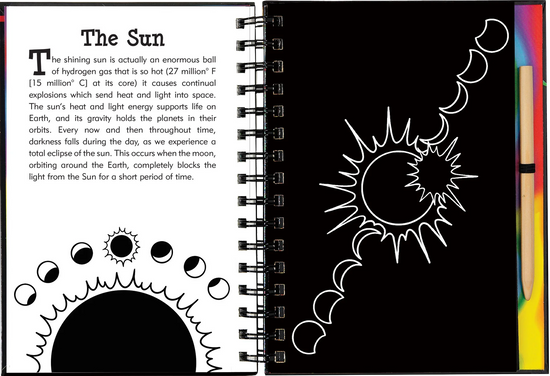 Scratch and Sketch - Solar System