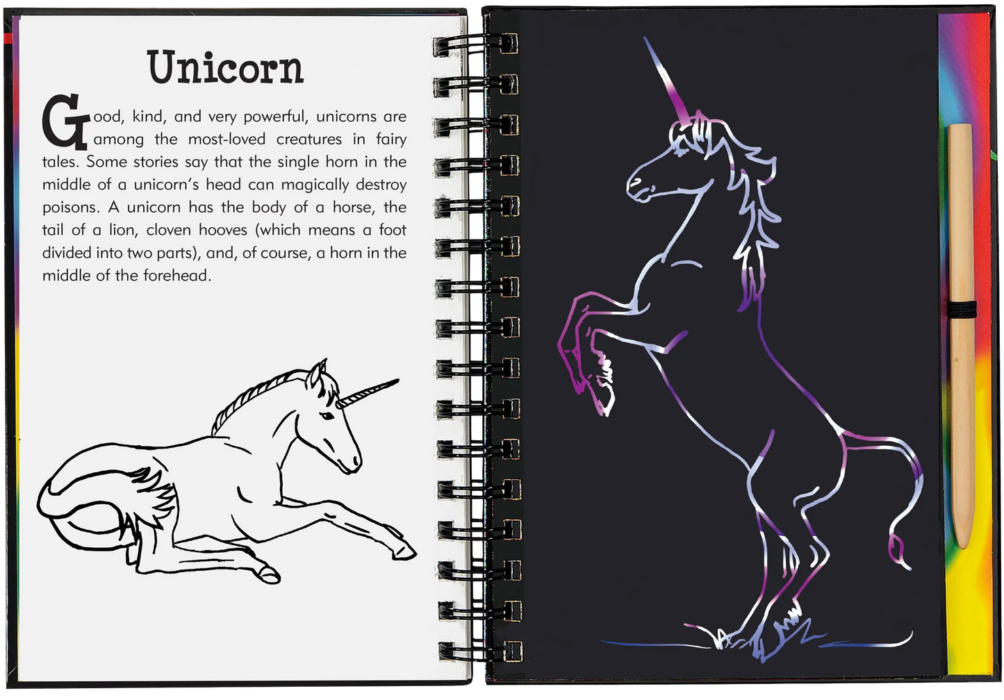 Scratch and Sketch - Dragons & Mythical Creatures