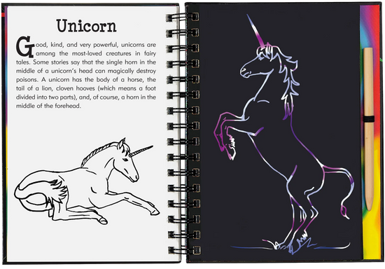 Scratch and Sketch - Dragons & Mythical Creatures