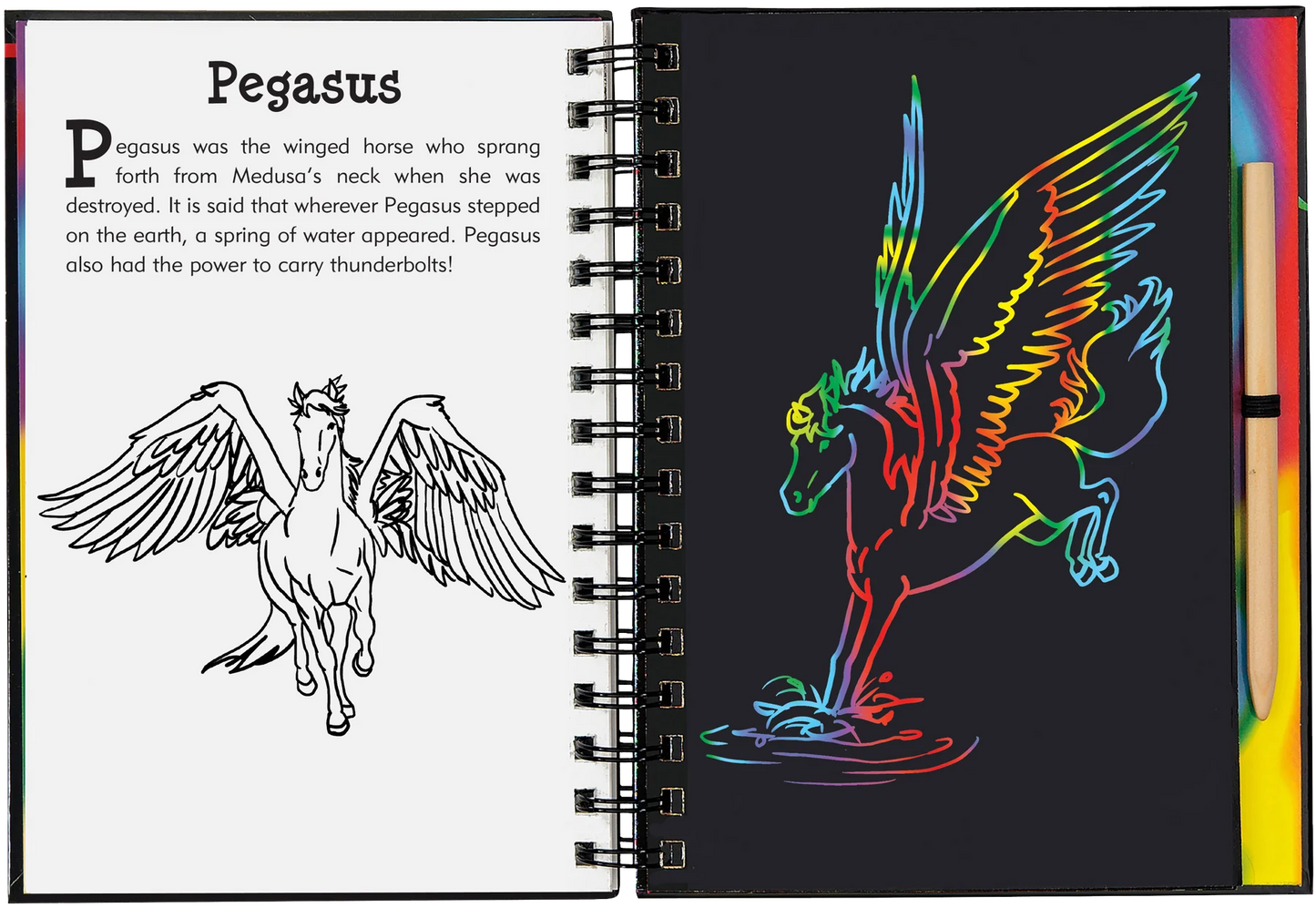 Scratch and Sketch - Dragons & Mythical Creatures