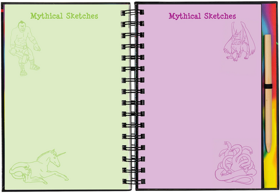 Scratch and Sketch - Dragons & Mythical Creatures