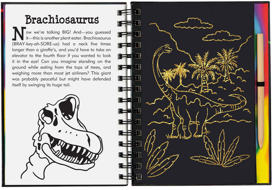 Scratch and Sketch - Jurassic & Beyond