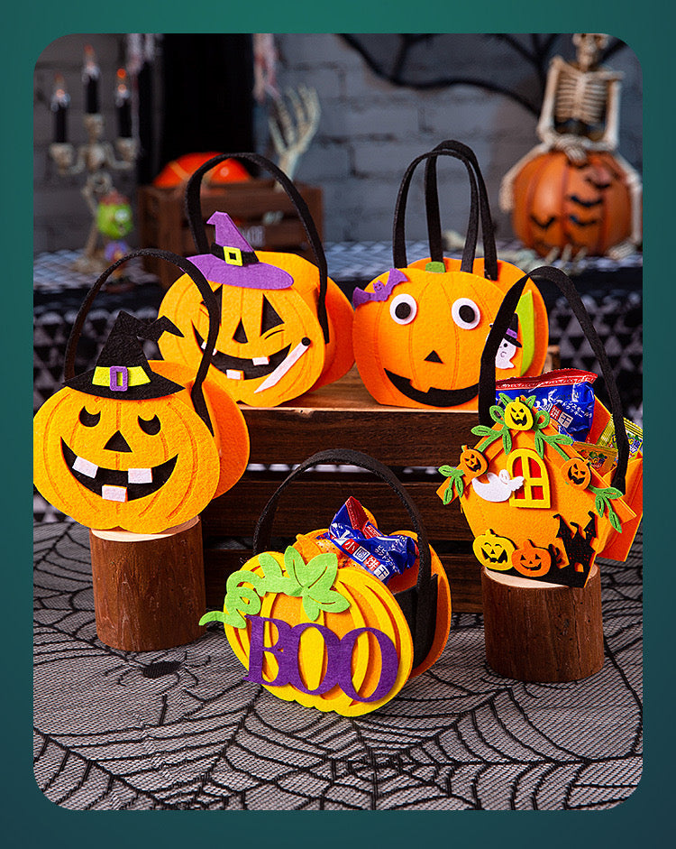 Halloween Trick or Treat Candy Bucket