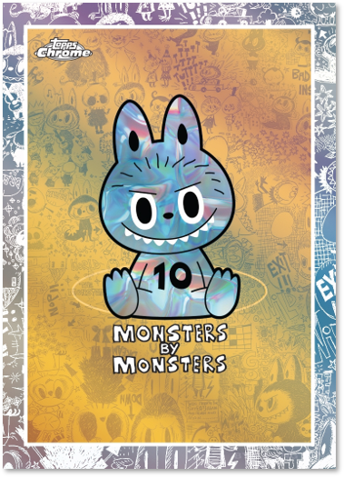 TOPPS CHROME LABUBU THE MONSTERS 10TH ANNIVERSARY 2025 HOBBY BOX TOPPS CHROME LABUBU THE MONSTERS 10TH ANNIVERSARY 2025 HOBBY BOX