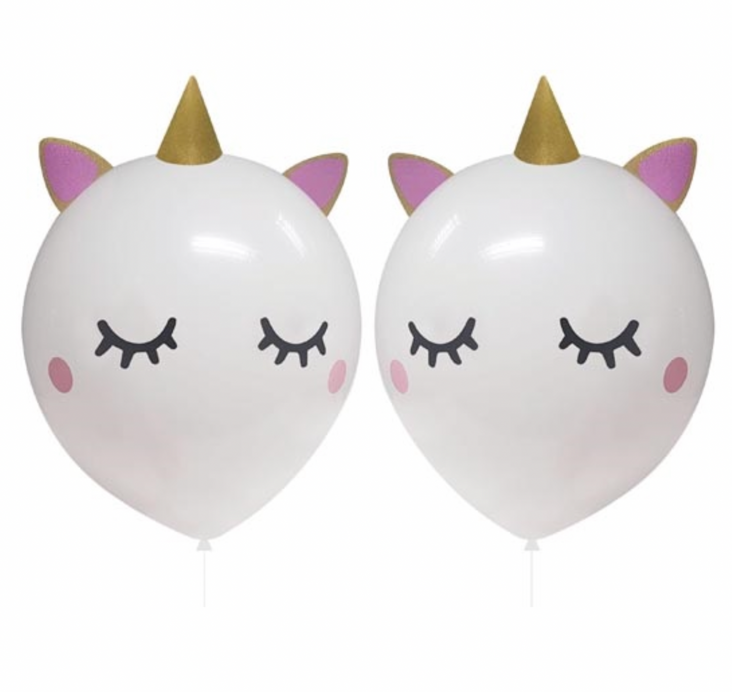 BALLOON DECORATN 2PK UNICORN