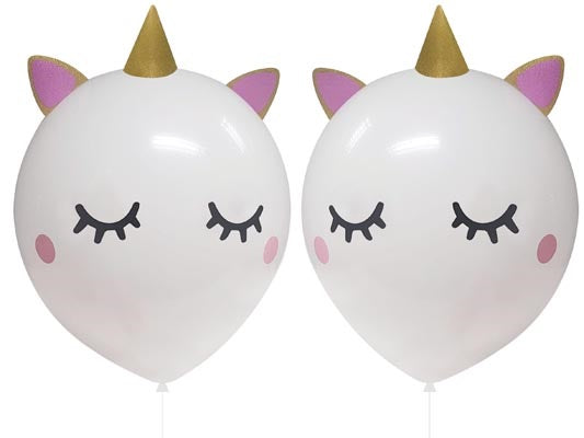 UNICORN BALLOON DECORATN 2PK