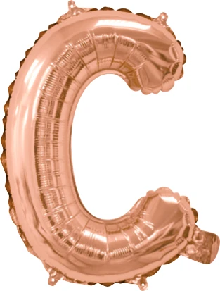 Giant Rose Gold 86cm Helium Balloon Numbers