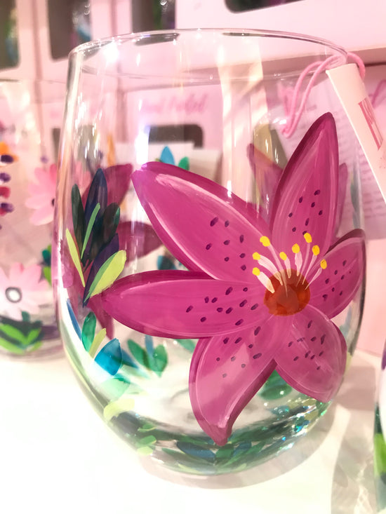 Hand Painted Glassware