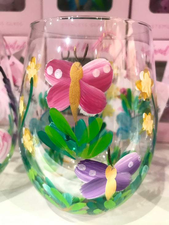 Hand Painted Glassware