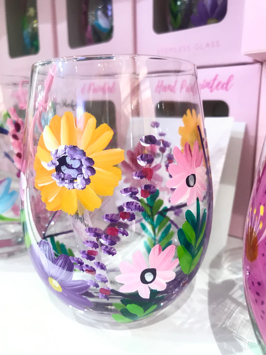 Hand Painted Glassware