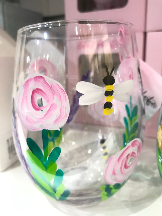 Hand Painted Glassware